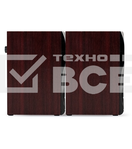 Акустическая система 2.0 ExeGate Maestro SPS-590 (Активная, питание 220В, 2х3Вт, 30-18000Гц, темное дерево, Color Box)