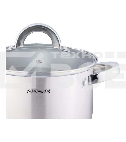 Кастрюля ALBERG AL-2121 с крышкой, 4 л