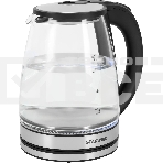 Чайник электрический Starwind SKG2114 1,8л. 1800Вт черный/прозрачный корпус: стекло, фото2