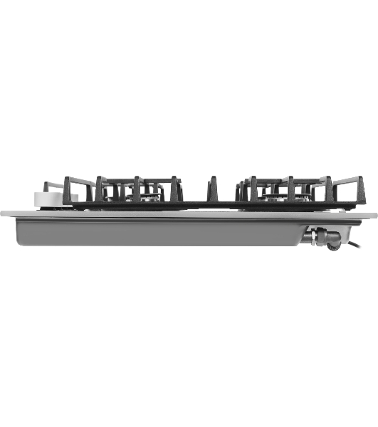 Газовая варочная панель Vitek VGH 6420 WG стекло белое