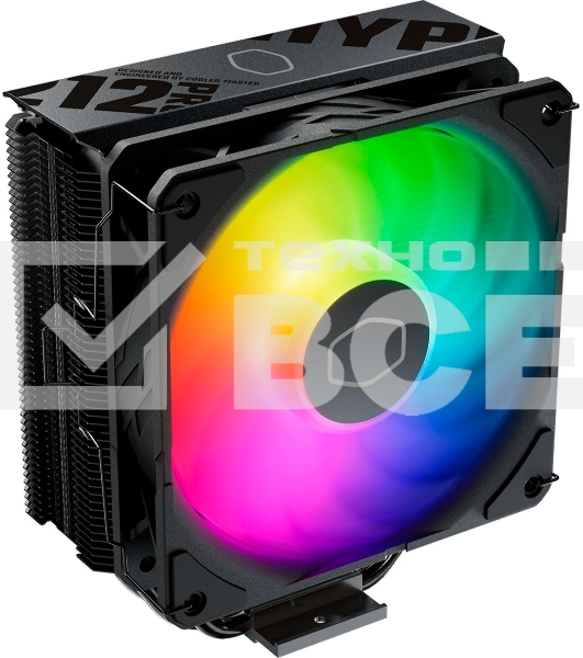 Устройство охлаждения(кулер) Cooler Master Hyper 212 Pro ARGb Soc-AM5/AM4/1200/1700/1851 черный 4-pin 32.8dB Al+Cu 220W Ret (RR-212S-25PZ-R1)