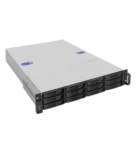 Серверная платформа ExeGate Pro 2U660-HS12 (RM 19', высота 2U, глубина 660, Redundant БП 2x1200W, 12xHotSwap)