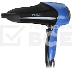 Фен Kelli KL-1121 черный/синий, 1800 Вт, фото 1