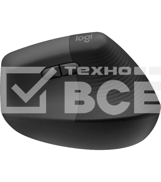 Мышь беспроводная Logitech Lift графитовый, 4000 dpi, радиоканал, Bluetooth, USB, кнопки - 6