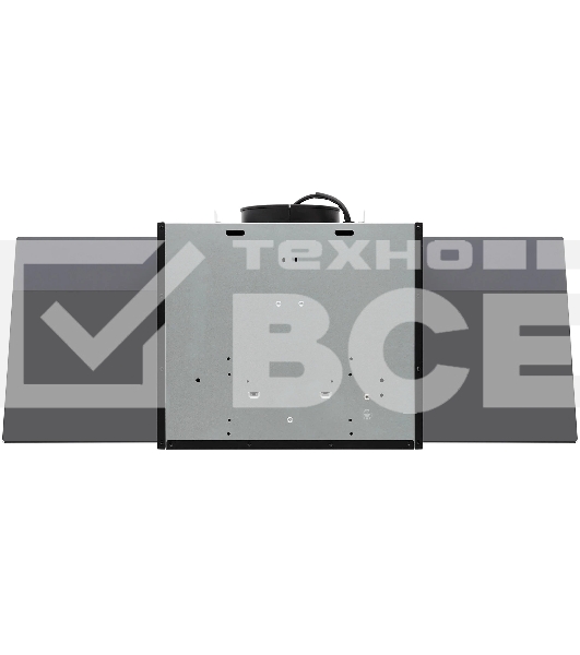 Наклонная вытяжка Krona KRISTEN A 900 black S черный/нерж.сталь