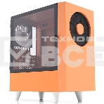 Корпус WIZMAX EM1 Woofer, mATX, mITX оранжевый, Mini-Tower, без БП, TG, 1x160mm + 1x120mm LED, 1xUSB-A 3.0 + 2xUSB-A 2.0, фото 1