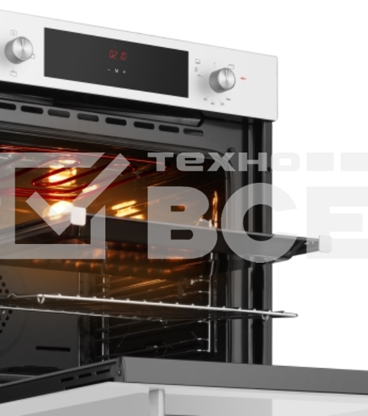 Духовой шкаф Weissgauff WGO 702 D White Glass