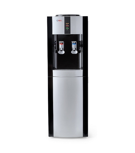 Кулер для воды AEL LC-AEL-47, верхняя загрузка, нагрев 90 °С, охлаждение 10 °С, черный/серебристый