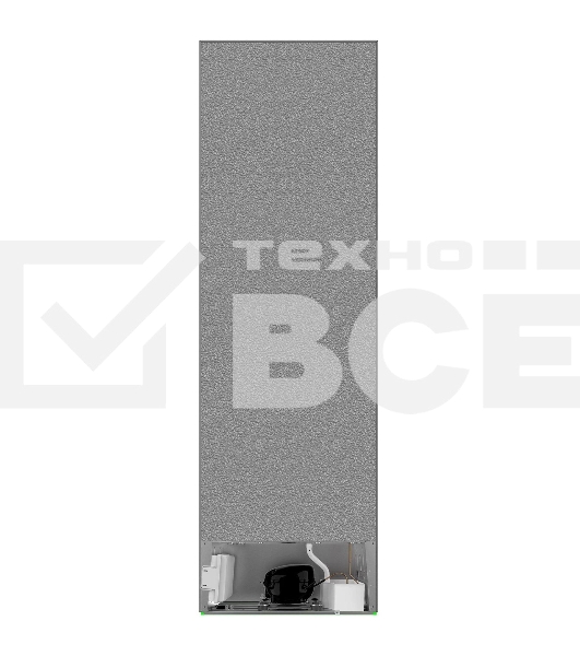 Холодильник DeLonghi DCS 19NFI IS DAMIANO серый двухкамерный 230/100л морозилка снизу, No Frost