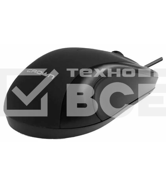Мышь проводная CROWN CMM-312 черный