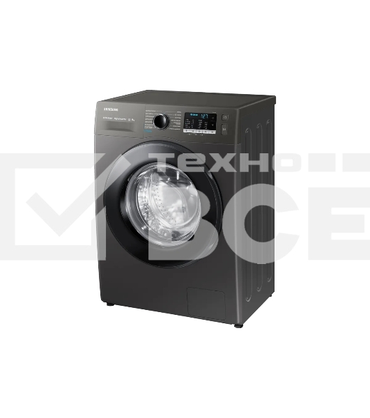 Стиральная машина Samsung WW80AGAS21AX/LP серый, загрузка фронтальная 8 кг, 1200 об/мин, класс: А