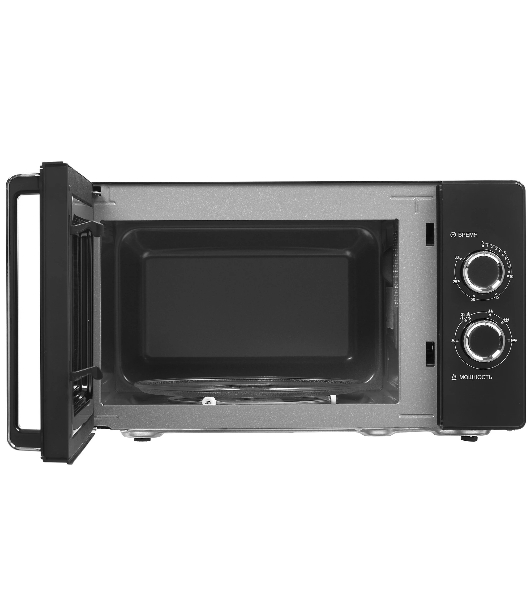 Микроволновая печь Hyundai HYM-M2012 черный/хром, 23 л, 800 Вт, переключатели - поворотный механизм