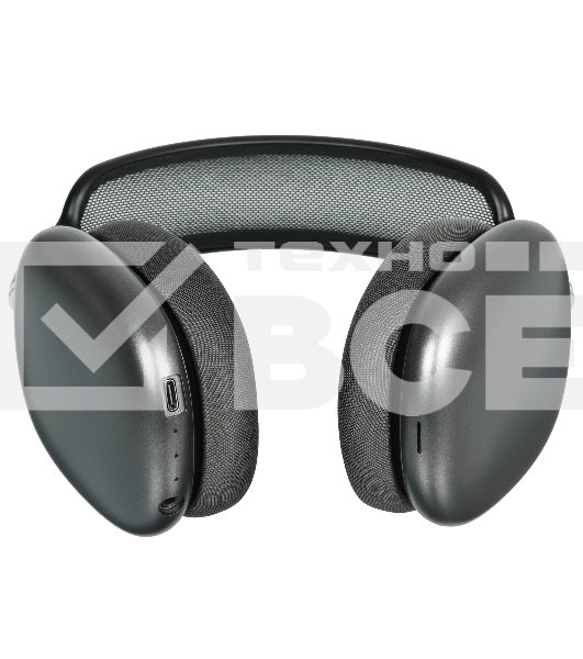 Беспроводные/проводные наушники Borofone BO35 серый космос, накладные, Bluetooth + проводной, до 45 ч