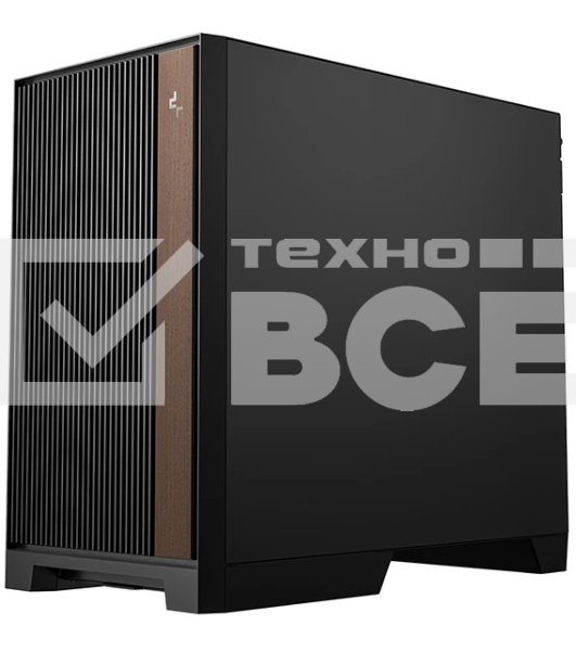 Корпус DeepCool CL600, Midi-Tower, чёрный, 2 x 120 мм