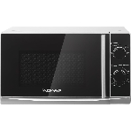 Микроволновая печь home HMM207ES черный/серебристый, 20 л, 700 Вт, переключатели - поворотный механизм, фото 1