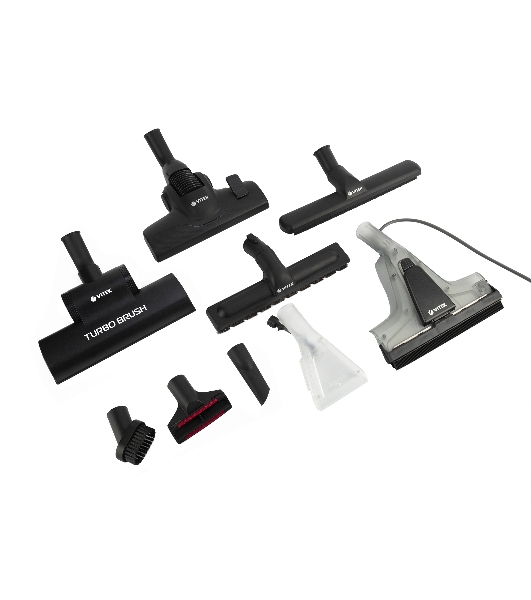 Пылесос Vitek VT-1830 красный/черный, 350/1800 Вт, уборка сухая/влажная, пылесборник аквафильтр 4 л