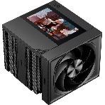 Кулер для процессора PCCooler RZ820 Display BK (290W, 4-pin PWM, LED, 169mm, Al/Cu, 8x6mm, 1x140mm + 1x150mm, 71.9/78.7CFM, 27.1/35.8dBA, 1500/2500RPM, S: 1851/1700/1200/115X/20XX, AM5/AM4, black), фото7