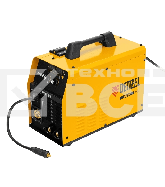 Аппарат инвертор. полуавтомат. cварки IMIG-160 Synergy, 160 А, ПВ 60%, катушка 5 кг Denzel