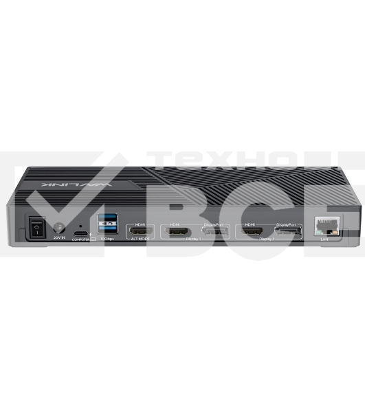 Док-станция WAVLINK USB-C Triple Display 4K@60Hz Universal /100W PowerDelivery Include 20V/8A Power Adapter/ 4xUSB3.0/3xUSB C/2xDP 4K 60HZ/3xHDMI 4K 60HZ/1xGigabit LAN/1xAudio In/Out