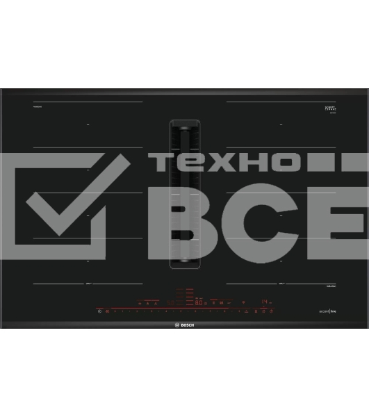 Индукционная варочная поверхность Bosch PXX895D66E черный