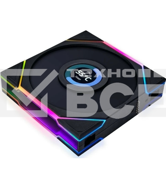 Корпусный вентилятор LIAN LI UNI FAN TL LCD (1pcs) G99.12TLLCD1B.00 черный 120мм 1900rpm 27db 7-pin