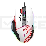 Мышь проводная A4Tech Bloody W95 Max Naraka белый/рисунок, оптическая, 12000 dpi, USB, кнопки - 6, фото 1