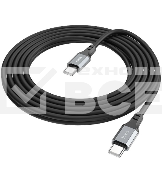 Кабель Hoco X92 Honest TYPE-C TO TYPE-C USB Type-C (m)-USB Type-C (m) 3м черный коробка