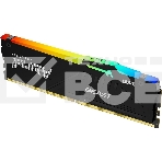 Оперативная память Kingston Fury Beast, DDR5, 16GB (1x16GB), 6000MHz, CL36, DIMM, с радиатором, RGB, чёрный, фото10