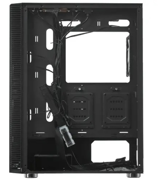Компьютерный корпус Montech X3 GLASS, без БП, ATX 6x120мм 2xUSB 3.0 1xUSB3.1 audio bott PSU, черный