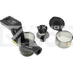 Пылесос вертикальный Centek CT-2573 черный/желтый, питание от аккумулятора, 215 Вт, уборка сухая, пылесборник 0.8 л, работа от АКБ max 45 мин, фото10