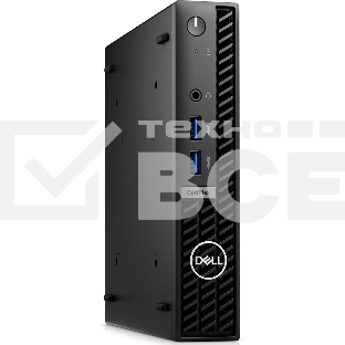 Неттоп Dell Optiplex 7020 Micro i5 14500T (1.7) 8Gb SSD512Gb UHDG 770 Windows 11 Pro GbitEth WiFi BT 90W мышь клавиатура черный (7020-5821)