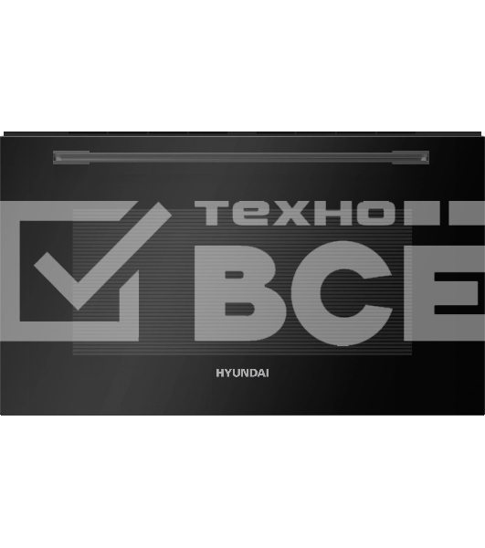 Духовой шкаф Электрический Hyundai HMEO 6580 DX черный