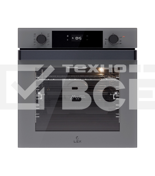 Духовой шкаф электрический LEX EDP 610 GR Wide Series серый