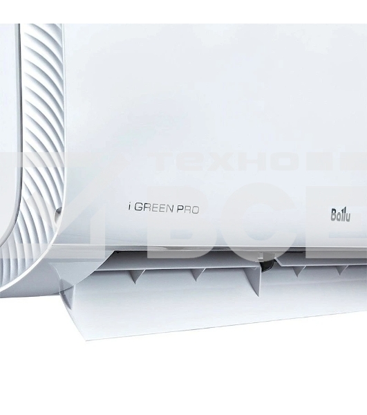 Блок внутренний сплит-системы Ballu iGreen Pro DC BSAGI/in-07HN8_V4 инвертор, 7340 BTU, 22 м², 22.5 дБ, охлаждение, обогрев, осушение, белый