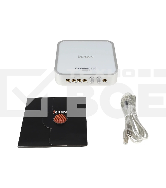 Аудиоинтерфейс USB Icon Cube Pro [10105041008] 24 бит/192 кГц. 4 балансных линейных входа, 4 балансных линейных выхода, выход для наушников, USB 2.0