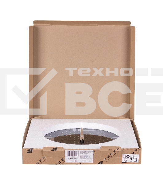 Настенные часы РУБИН 4041-026 черный