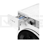 Стирально-сушильная машина Kuppersberg WDM 470 W, High-Tech, отдельностоящая, глубина 52.5 см, загрузка 8 кг, загрузка при сушке 6 кг, 14 программ, 1400 об/мин, инверторный BLDC двигатель, сенсорное/поворотное управление, пар, самодиагностика, дозагрузка белья, отложенный старт, контроль пенообразования, белый/серебристый, фото5