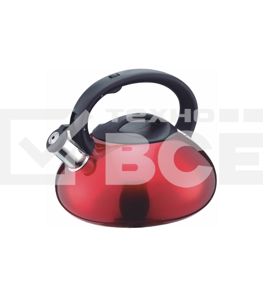 Чайник для плиты MALLONY MAL-103-R красный