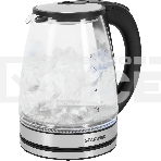 Чайник электрический Starwind SKG2114 1,8л. 1800Вт черный/прозрачный корпус: стекло, фото5