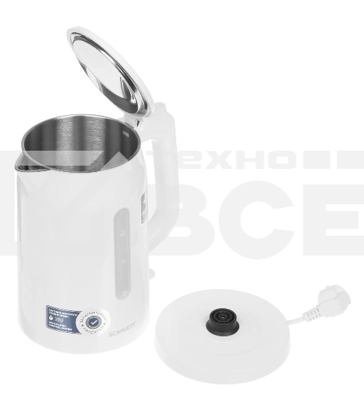 Чайник электрический Scarlett SC-EK21S31 белый