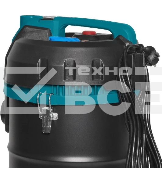 Пылесос профессиональный Bort BSS-1530 черный, 300/1500 Вт, уборка влажная/сухая, пылесборник мешок/контейнер 30л