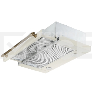 Встраиваемая вытяжка Korting KHP 6617 RB слоновая кость/бронза