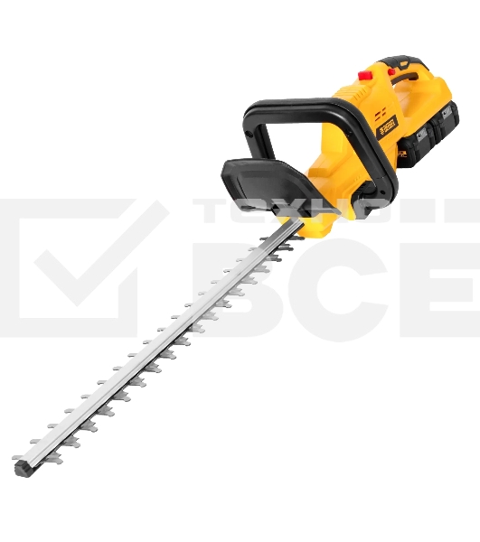 Кусторез аккумуляторный Denzel RBC510-36 Li-ion, 36 В, 4 А·ч, нож 510 мм, поворотная ручка