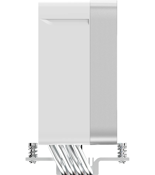 Кулер для процессора Ocypus Delta A40 EX WH Digital, 120мм ARGB FAN, Top Display Panel, 4 HEAT PIPES, 4-PIN PWM, 500-1800 RPM, 29DBA, HYDRO BEARING, LGA115X/1200/1700/18XX, AM4/AM5