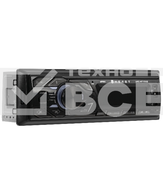 Автомагнитола URAL МОЛОТ АРС-МТ 111К, 1 DIN, Bluetooth, USB Type-A, AUX