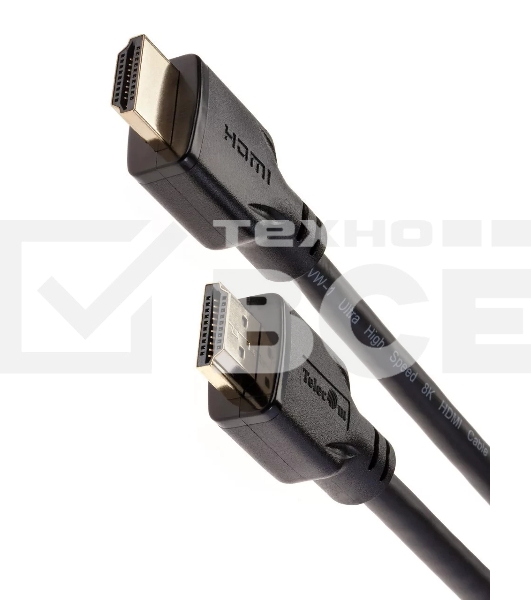Кабель HDMI 19M/M,ver. 2.1, 8K@60 Hz 3m Telecom <TCG255-3M>