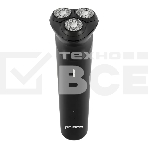 Бритва роторная Polaris PMR 0411RC ProLong 4D Li+ реж.эл.:3 питан.:элек.сеть/аккум. черный, фото 1