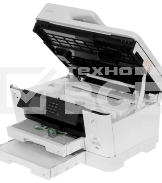 МФУ струйное Brother MFC-J3940DW, А3, цветной, печ. 28 стр/мин., 4800x1200 dpi (печать) 600x600 dpi (скан.), Ethernet (RJ-45), USB Type-A, Wi-Fi