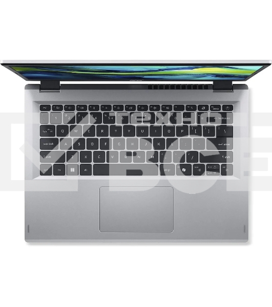 Ноутбук Acer Aspire Go 14 AG14-21P Ryzen 3 7320U 8Gb SSD 256Gb AMD Radeon Graphics 14 WUXGA IPS Cam 50Вт*ч No OS Серебристый AG14-21P-R4XC NX.KXDCD.008