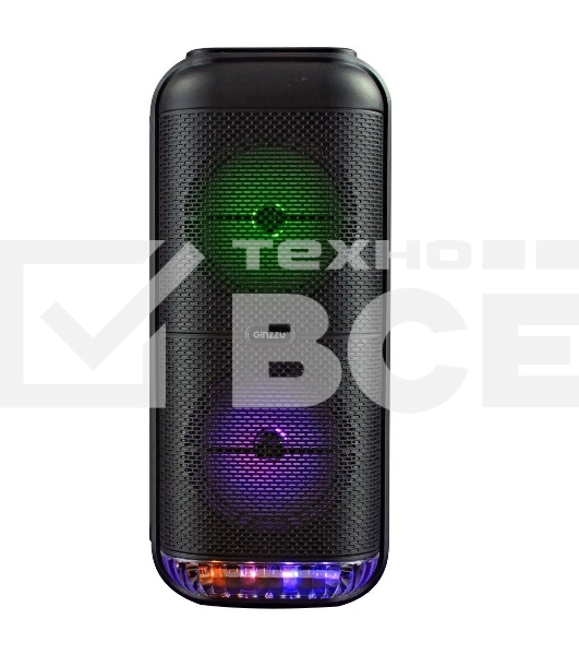 Акустическая система Ginzzu GM-235, Midi, BT/USB/TF/FM/MIC